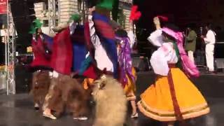 Inti Raymi  Nueva York 2016 Danza Folkloria Del Ecuador [upl. by Oicnanev]