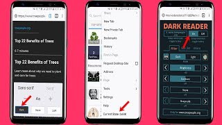 Firefox Browser How To Enable Firefox Dark Mode Android  Firefox Dark Mode On Android HelpingMind [upl. by Anthe69]