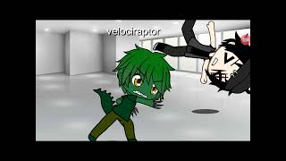 Ataques dos velociraptor no carnossauro 2 em gacha life [upl. by Udale]