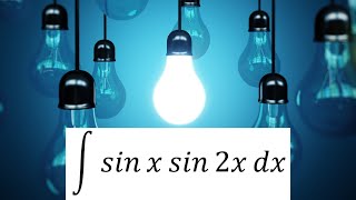 Integration of sin x sin 2x [upl. by Esorlatsyrc]