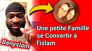 Elle se convertir à lislam avec ses 2 filles Al hamdoulillah [upl. by Templer]