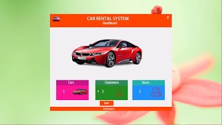 C Full Project TutorialCar Rental Management SystemWith source code [upl. by Erleena]