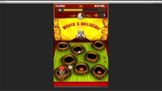 WackAMole mobile game made in Unity3D [upl. by Cornelie]