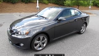 2011 Lexus IS350C Start Up Exhaust and In Depth Review [upl. by Sidnala403]