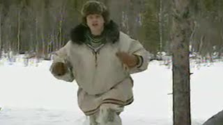 The Improvised Snowshoe  Ray Mears Extreme Survival  BBC Studios [upl. by Peterus8]