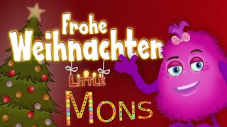 Frohe Weihnachten 2021 🎄 Weihnachtsgrüße von den Little Mons • Kinderliedergarten [upl. by Filomena]