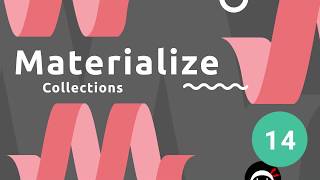 Materialize Tutorial 14  Collections [upl. by Nylirak]