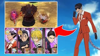 THIS TEAM GIVES YOU INSTANT WINS DEMIURGE IN A DEMON IN IS OP  Seven Deadly Sins Grand Cross [upl. by Barren]