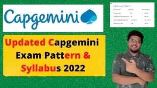 Updated Capgemini Exam Pattern amp Syllabus 2022  Topics To Prepare 🔥🔥 [upl. by Costanza5]