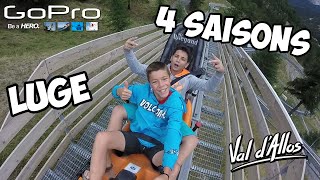 Luge 4 saisons au Val dallos GOPRO [upl. by Asilana344]