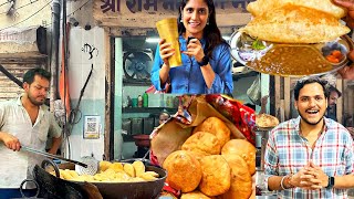 Top Breakfast Spots  Indian Street Food in Jaipur  India  FOOD HEAVEN Indian Street Food  JAIPUR [upl. by Enneyehc685]