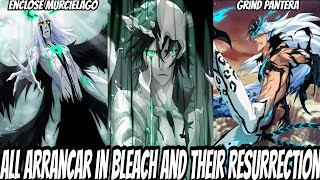 All Arrancar in Bleach and Their Resurrection  Bleach [upl. by Zeta]