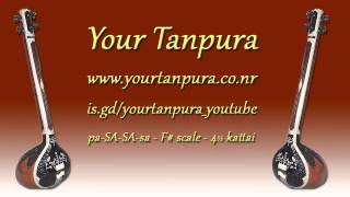 Your Tanpura  F Scale  45 kattai [upl. by Mita53]