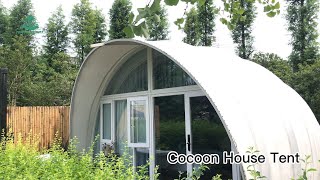 Cocoon House Tent  34 sqm glamping house for 2 person [upl. by Millan]