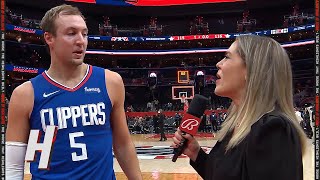 Luke Kennard Postgame Interview after Hitting GAMEWINNER vs Wizards 🔥 [upl. by Lokcin]