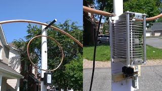 HAM RADIO  Magnetic Loop Antenna Coupling Loop amp Remote Tuning Update [upl. by Ojadnama]