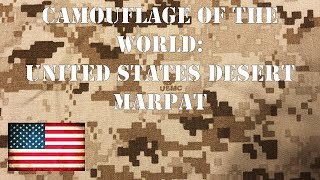 Camouflage of the World US Desert MARPAT [upl. by Naej]