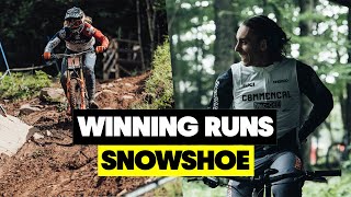 MTB Downhill Race of the Year  Winning Runs from Snowshoe [upl. by Flemming]