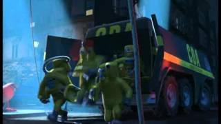 Monsters Inc Side by Side quotFright Nightquot Pt 2  Pixar [upl. by Akilam]