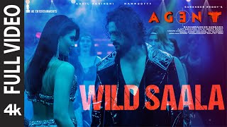 Full Video Wild Saala Song 4K  Agent  Akhil Akkineni  Urvashi Rautela  Bheems Ceciroleo [upl. by Namrej551]