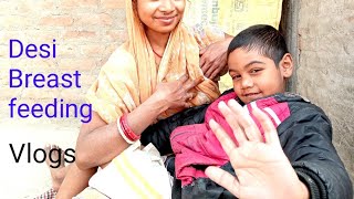 quotDesi Breast feeding🤱VLOG।AnjuKumarimd7dv youtube vlogsquot [upl. by Esialb699]