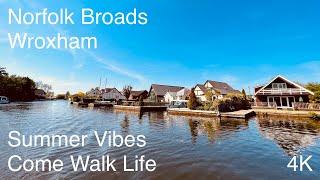 Wroxham Norfolk Broads Boat Journey [upl. by Valdemar]