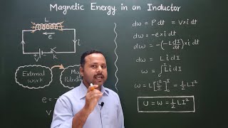 14 Energy stored in an inductor  Class 12th  Physics Handwritten Notes cbse [upl. by Golightly]