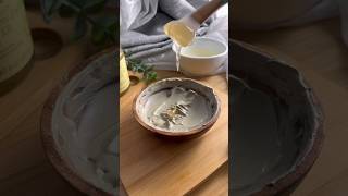 Mix honey with Bentonite Clay for clear even skin [upl. by Akinyt521]