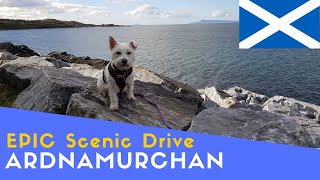 Scenic Drive Through Ardnamurchan  Corran Ferry Sunnart Ardery Glenuig Glenfinnan [upl. by Wiebmer]