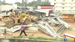 Poursuite de lopération de déguerpissement des sites occupés illégalement sur les campus [upl. by Anileuqcaj243]