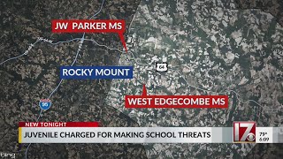 Juvenile charged in threat against Edgecombe County schools officials say [upl. by Negeam]