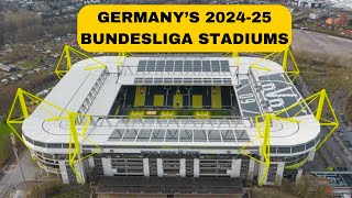 Breathtaking Germans Bundesliga Stadiums for 2024 to 2025 Season [upl. by Siramaj906]