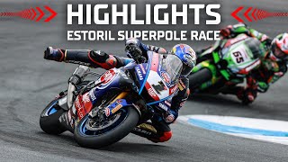 WorldSBK Superpole Race Highlights  2022 Estoril Round [upl. by Stenger]