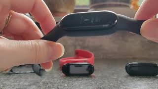 Are the Xiaomi Mi Band 3 4 and 5 straps interchangable Lets test it and find out [upl. by Bartholomew968]