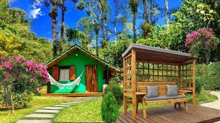 Ideias de Gazebos com Bancos no Jardim Dicas de Paisagismo para um Refúgio Tranquilizante [upl. by Aissela]