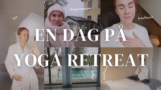 EN DAG PÅ TYST YOGA RETREAT Följ med mig på tyst retreat Frötuna Själslig utveckling Yoga vlog [upl. by Soisinoid879]