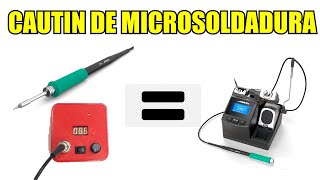 Arma tu CAUTIN de MICROSOLDADURA con poco dinero [upl. by Asemaj]