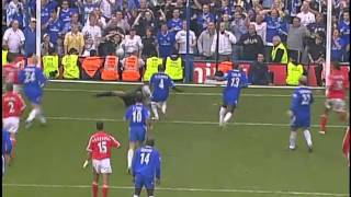 Claude Makelele Penalty vs Charlton Athletic 20042005 [upl. by Falcone733]