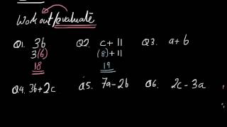 Basic intro to substitution [upl. by Eenyaj858]