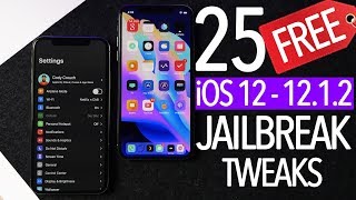 Top 25 Best FREE iOS 12 Jailbreak Tweaks [upl. by Noreht947]