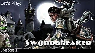 Into the Castle Ep 01 Lets Play Swordbreaker The Game Blind [upl. by Aillil]