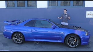 Heres a Tour of a USALegal R34 Nissan Skyline GTR [upl. by Flieger]