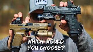 Walther PDP Pro SD vs Canik TP9 Elite Combat [upl. by Nnaid]