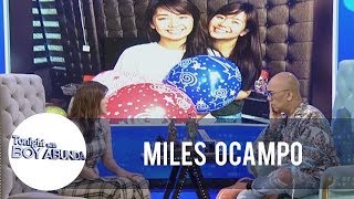 TWBA Miles Ocampo speaks about her friendship with Kathryn Bernardo [upl. by Rehtae]