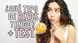 ¿QUÉ TIPO DE RIZOS TENGO  TEST DE POROSIDAD CABELLO RIZADO Y ONDULADO [upl. by Slaby255]