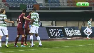 Celtic FC  Trabzonspor v Celtic highlights [upl. by Aillil]