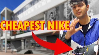 Kya Nike ke Factory Outlet par Sabse Saste Jute milte hai [upl. by Nylsirk612]