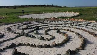 Mosaic Circles in Avdimou [upl. by Ellary]