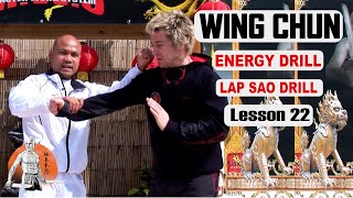 Basic Wing Chun Lesson Lap sao drill Lesson 22  Master Wong [upl. by Hartmann862]