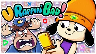 U Rappin Bad Parappa The Rapper Car Rap 10th Anniversary [upl. by Eenalem]